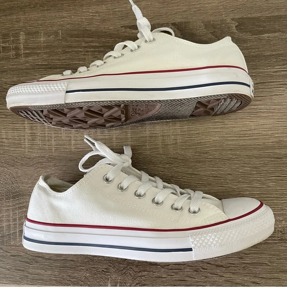 Unisex Converse All Star Chuck Taylor M7652 Optical White Mens 6 Women's 8 - Picture 6 of 9